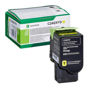 Toner Lexmark MC2640,C2535,C2425,MC2425,MC2535 3,5K YELLOW (C242XY0)