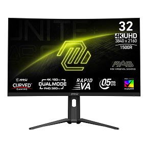 MSI MAG/321CUPDF/31,5"/VA/4K UHD/160Hz/0,5ms/Čierna/3R MSI MAG/321CUPDF/31,5"/VA/4K UHD/160Hz/0,5ms/Čierna/3R
