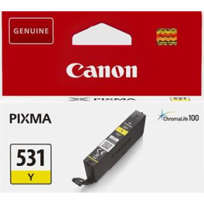 kazeta CANON CLI-531Y yellow PIXMA TS8750/TS8751 (515 str.)