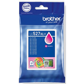 kazeta BROTHER LC-527XL Magenta MFC-J5010DW/J5110DW/J6975DW/J6977DW (2000 str.)