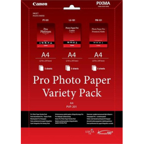 Canon Papier Pro Variety Pack PVP-201 A4 5+5+5ks (PVP201)
