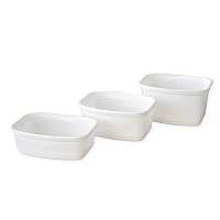 Kelímok PP 500g - rovný - biely - dopredaj