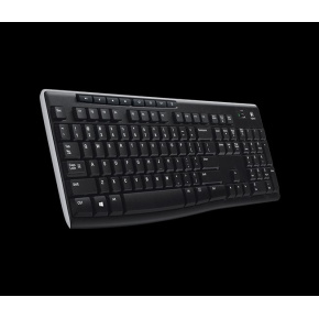 Logitech Wireless Keyboard K270 - CZ/SK - 2.4GHZ - EER