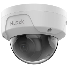 Hikvision HiLook IP kamera IPC-D140H(C)/ Dome/ rozlíšenie 4Mpix/ objektiv 2.8mm/H.265+/krytí IP67 IK10/IR až 30m/kov+pla