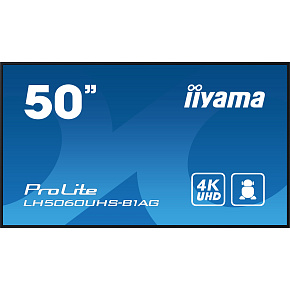 50" iiyama LH5060UHS-B1AG: IPS, 4K UHD, 24/7, Android 50" iiyama LH5060UHS-B1AG: IPS, 4K UHD, 24/7, Android