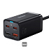 Baseus rýchlonabíjačka do siete GaN3 Pro, 2x USB-C, 2x USB 65W čierna