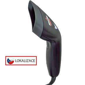 CCD čítačka Virtuos HT-10,USB(kláves.RS-232emulácia) čierna
