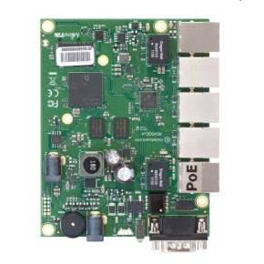 MIKROTIK RouterBOARD 450Gx4 + L5 (716MHz, 1GB RAM, 5x GLAN, RS232)