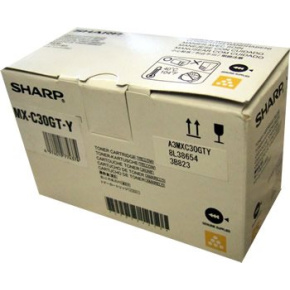 toner SHARP MX-C30GTY Yellow MX-C250/C300/C301/C303/C304 (6000 str.)