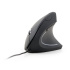 Mouse GEMBIRD MUS-ERGO-01, ergonomic, black, USB