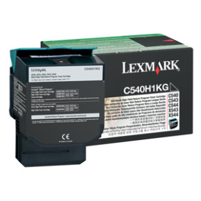 Toner Lexmark C540,C543,C544,X543,X544 Black (2500 str.) (C540H1KG)