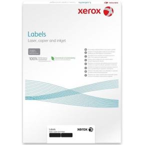XEROX biela lesklá smolepiaca fólia PNT laser A4 (50 ks)