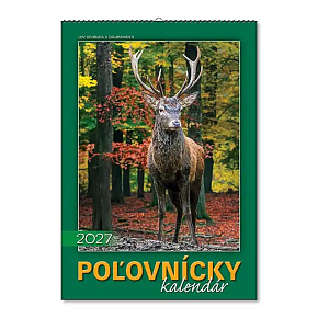 Nástenný kalendár Poľovnícky kalendár 2027