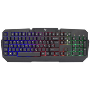 White Shark gaming keyboard DAKOTA, US, black