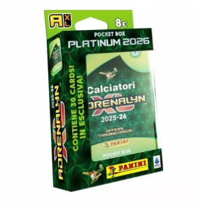 PANINI Serie A 2025/2026 ADRENALYN plechová krabička (pocket)