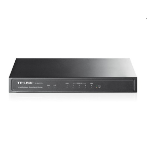 tp-link TL-R470T+, 5 port Fast Ethernet Multi-Wan Router for SMB, Configurable WAN/LAN Ports up to 4 Wan ports, 1U/13"