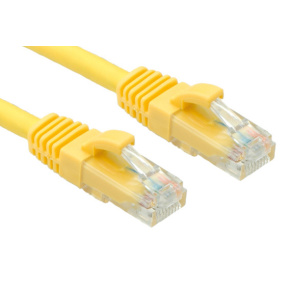 OXnet patchcable Cat5E, UTP - 0,5m, yellow