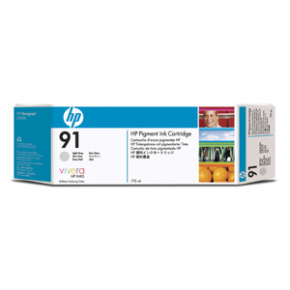 KAZETA HP C9466A  91 775 ml Light Grey Ink Cartridge with Vivera Ink