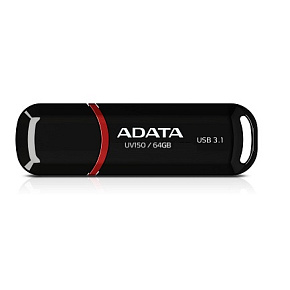 ADATA UV150/64GB/USB 3.2/USB-A/Čierna