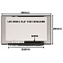LCD PANEL 15,6" FHD 1920x1080 30PIN MATNÝ IPS / BEZ ÚCHYTOV