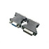 Adapter DVI-A male to VGA 15-pin HD (3 rows) female, black