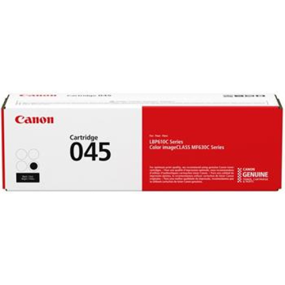 toner CANON CRG-045 black i-SENSYS LBP610C, iC MF630C (1.400 str.) (1242C002)