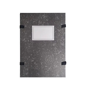 Dosky na spisy A4 Executive, mramor, so šnúrkami, štítok