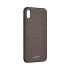 puzdro Back Case Devia Nat Apple Iphone XR Grey