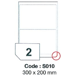 etikety RAYFILM 300x200 vysokolesklé biele laser SRA3 R0119S010D (300 list./SRA3)