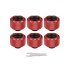 Thermaltake Fitting Pacific C-Pro G1/4 PETG 16mm OD 6 Pack - Red