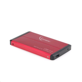 GEMBIRD external box for 2.5" device, USB 3.0, SATA, red