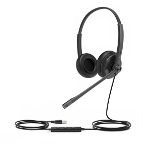 Yealink UH34 Dual náhlavná súprava na obe uši s USB konektorom Yealink UH34 Dual náhlavná súprava na obe uši s USB konektorom