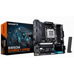 Gigabyte B850M GAMING X WIFI6E, AMD B850, AM5, 4xDDR5, mATX