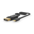 USB-C to DisplayPort-male adapter, 4K 60 Hz, 2 m, black