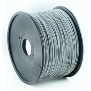 ABS plastic filament for 3D printers, 1.75 mm diameter, gray