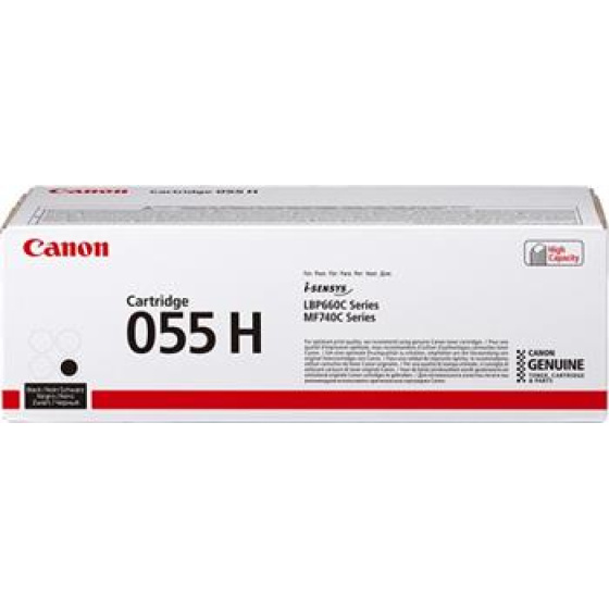 toner CANON CRG-055H black i-SENSYNS LBP663Cdw, MF742Cdw (7.600 str.) (3020C002)