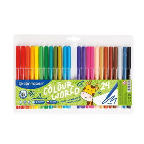 Popisovač COLOUR WORLD CENTROPEN 7550/24 farieb