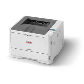 OKI B412dn, A4 LED, mono printer, 33 pages/min, 1200x1200, USB, LAN, duplex