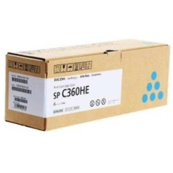 toner RICOH Typ SPC360 HC Cyan SP C360 (5.000 str.) (408185)