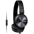 SONY slúchadlá MDR-ZX310AP, handsfree, čierne