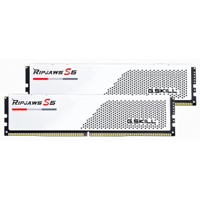 G.SKILL 32GB kit DDR5 6400 CL36 Ripjaws S5 white