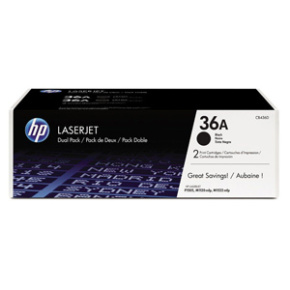 TONER HP CB436AD DualPack Čierny pre LJ P1505 dvojbalenie (2x 2000 str.) (CB436AD)