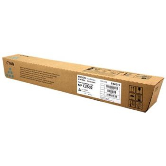 toner RICOH Typ C3502 Cyan Aficio MP C3002/C3502 (842019/1742/1654)