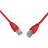 Patch kabel CAT6 SFTP PVC 10m červený snag-proof C6-315RD-10MB