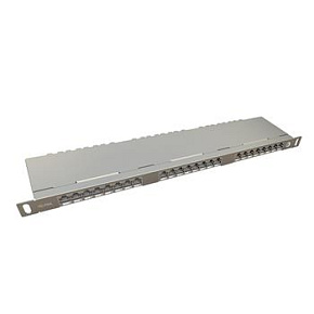 19" patch panel Solarix 24xRJ45 CAT6 STP s vyvazovací lištou 0,5U SX24HD-6-STP-SL 19" patch panel Solarix 24xRJ45 CAT6 STP s vyvazovací lištou 0,5U SX24HD-6-STP-SL