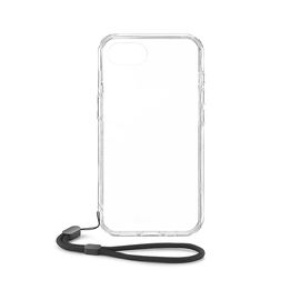 Aiino Glassy Case for iPhone 16e with wrist lanyard