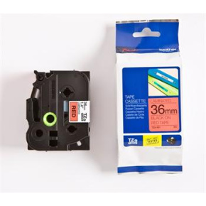 páska BROTHER TZ461 čierne písmo, červená páska Tape (36mm)