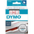páska DYMO 45805 D1 Red On White Tape (19mm)