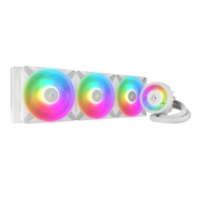 Arctic CPU cooler Liquid Freezer III 420 A-RGB white