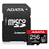 Adata High Endurance/Micro SD/256GB/UHS-I U3 / Class 10/+ Adaptér